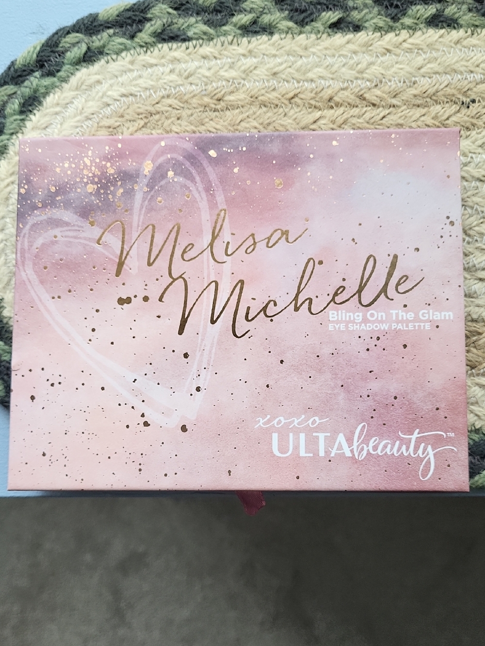 Ulta Beauty Melisa Michelle Bling On The Glam Pink Eyeshadow Palette
